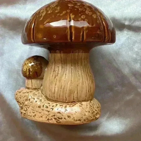 Vintage MCM Brown  Mushroom - Picture 5 of 9